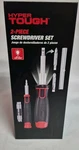 Hyper Tough 2-PIECE Led Lighted 6-IN-1 And 8-IN-1 Precision Screwdriver Set. Fixed Price $7.19.