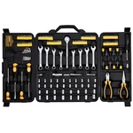 221-PIECE Mechanics Tool Set 1/4" And 3/8" Drive Sockets Sae Metric. Fixed Price $88.99.