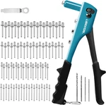 Gun, Kit, Pop 80PCS Metal Rivets And 4 Drill. Fixed Price $23.34.