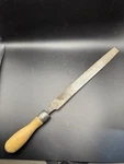 Vintage Nicholson Black Diamond 10" Mill Bastard File Usa Wooden Handle Tool 19. Fixed Price $16.80.
