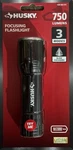 Husky 750 Lumens Focusing Aluminum Led Flashlight 3 Modes Impact. Fixed Price $17.00.