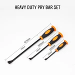 Horusdy 3PC Pry Set Nail Puller Crowbar Chisel 17" 12" 8" Protective Handle. Fixed Price $22.99.