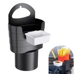 Zigeiya French Fry Holder, Fries Cup With Dipping Sauce Black. Fixed Price $14.99.