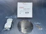 Enerlites 975502S 4 Hinged Floor Box Cover FLANGE-20A Duplex Tamperweather Proof. Fixed Price $56.88.