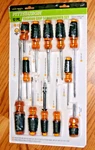 Set Of (12) Pittsburgh Cushion Grip Screwdrivers With Magnetic Tips 61344 New. Fixed Price $19.99.