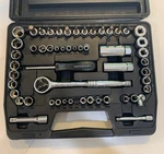 Mastercraft Socket & Ratchet Set Tool Kit. Fixed Price $74.99.