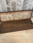 Starrett Catalog No. 823F Inside Micrometer W/ Wood Case Usa Incomplete. Fixed Price $49.18.