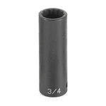 1/2" Drive X 30MM Deep - 12 Point 2130MD Grey Pneumatic Metal 729440468194. Fixed Price $31.68.