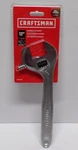Craftsman 12" Reversible Jaw Adjustable Wrench CMMT82339. Fixed Price $27.95.