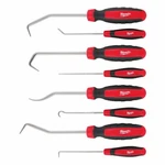 Milwaukee 48-22-9218 8-PIECE Chrome Plated Hook & Pick Set, With Storage Tray. Fixed Price $57.38.