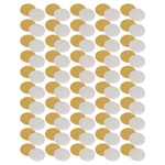320 Grit Paper 100 Pieces 5" Sanding Disc No-hole Hook & Loop. Fixed Price $14.02.