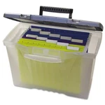 Storex 61511U01C File Box 12X14.5X10.5 In Clear/silver. Fixed Price $32.19.
