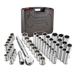 Powerbuilt 642451 Drive Mechanic's Tool Set, 47 Piece, 3/8. Fixed Price $92.99.