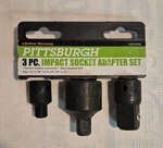 Impact Wrench Socket Adapter Set To 3/8", 3/4", 1/2" Piece. Fixed Price $34.98.