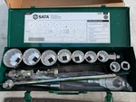 Sata 3/4 Drive 15PC Metric Socket Ratchet Set 30-60MM ST09015SJ (inc Vat). Fixed Price $199.89.