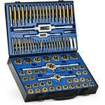 86 Pcs Tap And Die Set Sae & Metric Tool With Carrying Case. Fixed Price $95.59.
