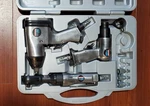 Craftsman Air Impact, Ratchet And Chisel Set (1/2" & 3/8" Drive). Fixed Price $150.00.