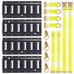 E-track Tie-down Kit, 4 Horizontal Etrack Rails & O-rings Rope Tie.... Fixed Price $91.88.