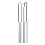 Ullman 4PC 6IN Hook And Pick Set Straight 90 Degree Right Angle Complex Usa PH-4. Fixed Price $12.57.