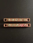 2X Ilsco D167-4 Copper Neutral Bar 4-14 Main / 6-14 Tap 5 Ports. Fixed Price $35.00.