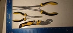 3 Pcs Of Olympia Tools Nut Wrench And Two Long-reach Needle Nose Pliers. Fixed Price $13.99.