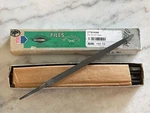 Nicholson Black Dimond #14290 - 8" Triangle Slim Taper Hand File, Made In Usa. Fixed Price $22.95.