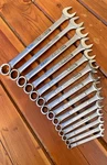 14 Craftsman Standard Open/box Wrenches-exc. 1/4" To 1"- Assorted V Style Logos. Fixed Price $59.00.