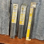 (3) Vintage Nos Stanley Surform Round File Replacement Blades 297BC 298BC. Fixed Price $29.95.