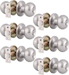 Gobrico 6 Pack Bathroom Bedroom Door Knobs Hardware, Round Privacy Lockset. Fixed Price $79.35.