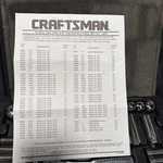 Sears Craftsman Usa Pc Mechanics Tool Set Socket Ratchet 33670. Fixed Price $201.89.