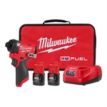 Milwaukee Tool M12 Fuel 1/4" Hex Impact Driver Kit 3453-22. Fixed Price $214.72.
