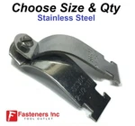 Stainless Steel 304 Rigid Pipe Clamp For Unistrut Channel - Choose Size. Fixed Price $1577.08.