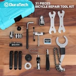 Duratech 31PCS Bike Tool Kit Bicycle Repair W/storage Box. Fixed Price $37.99.