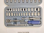 Blue Point Tools New BLPGSS1451A 1/4" Drive 51PC General Service Set Sae/metric. Fixed Price $309.99.