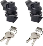Howdia 2PCS Push Button Lock Glove Box Latch Replacement, Black. Fixed Price $20.41.