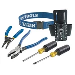 Klein Tools 6 Piece Trim Out Kit With Pliers Screwdrivers And Pouch. Fixed Price $107.90.