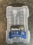 Diehard 21 Piece Ratchet & Socket Set 3/8" Sae Metric 6 Point Tools DH50105. Fixed Price $20.99.
