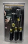Klein Tools 85445 5PC Screwdriver Set, Phillips, Slotted, And Square Tips - New. Fixed Price $49.98.