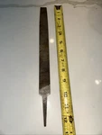 Vintage Heller Usa Nucut Flat Bastard Metal File Single Faces Sides 12.5. Fixed Price $15.50.