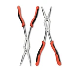 Crescent X2 Long Reach Pliers Set Piece Straight And Bent Nose Red. Fixed Price $61.59.