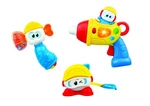 Winfun Little Builder Tool Set Interactive Tape Measure, Hammer And Drill With. Fixed Price $28.21.
