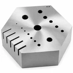Hexagonal Staking Anvil 15 Holes & Serrations Riveting Watchmakers Tool. Fixed Price $14.98.
