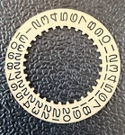 Vintage Rolex Date Disc Champagne/gold Open 6 & 9 Cal. 1570/1575 Nos. Fixed Price $299.99.