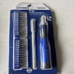 Kobalt 26 Piece Ratcheting Precision Screwdriver Set #0070035. Fixed Price $20.00.