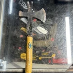 Vintage Multi-tool Hammer Axe Crowbar Great Wall Roofing? 13 1/2" Long. Fixed Price $51.26.