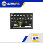 21PC 1/2DR 6PT Socket Set 10-24MM CSS12021M Carlyle Genuine Top Quality Product. Fixed Price $123.43.