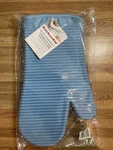 Kitchenaid Ribbed Soft Silicone Oven Mitt Set, 7"X13", Sky Blue 2 Count. Fixed Price $16.99.