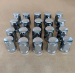 20 Pcs Chrome Bulge Acorn Wheel Lug Nuts 14X1.5 Closed End 1.38" Tall 3/4" Hex. Fixed Price $14.99.