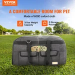 Cat Carrier With Wheels, Black. Fixed Price $73.99.
