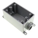 Carlon E981DFN Weatherproof Pvc Electrical Fsc Box, Non-metallic, 1-GANG, 1/2" K. Fixed Price $17.33.